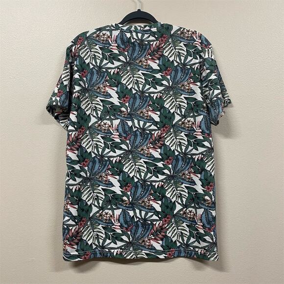Aeropostale Men's Tropical Floral Graphic Tee Multicolor Size M - Picture 6 of 8